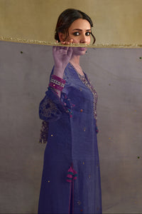 Anam Blue Kurta Set