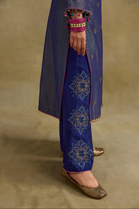 Anam Blue Kurta Set