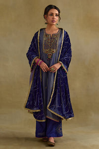 Anam Blue Kurta Set