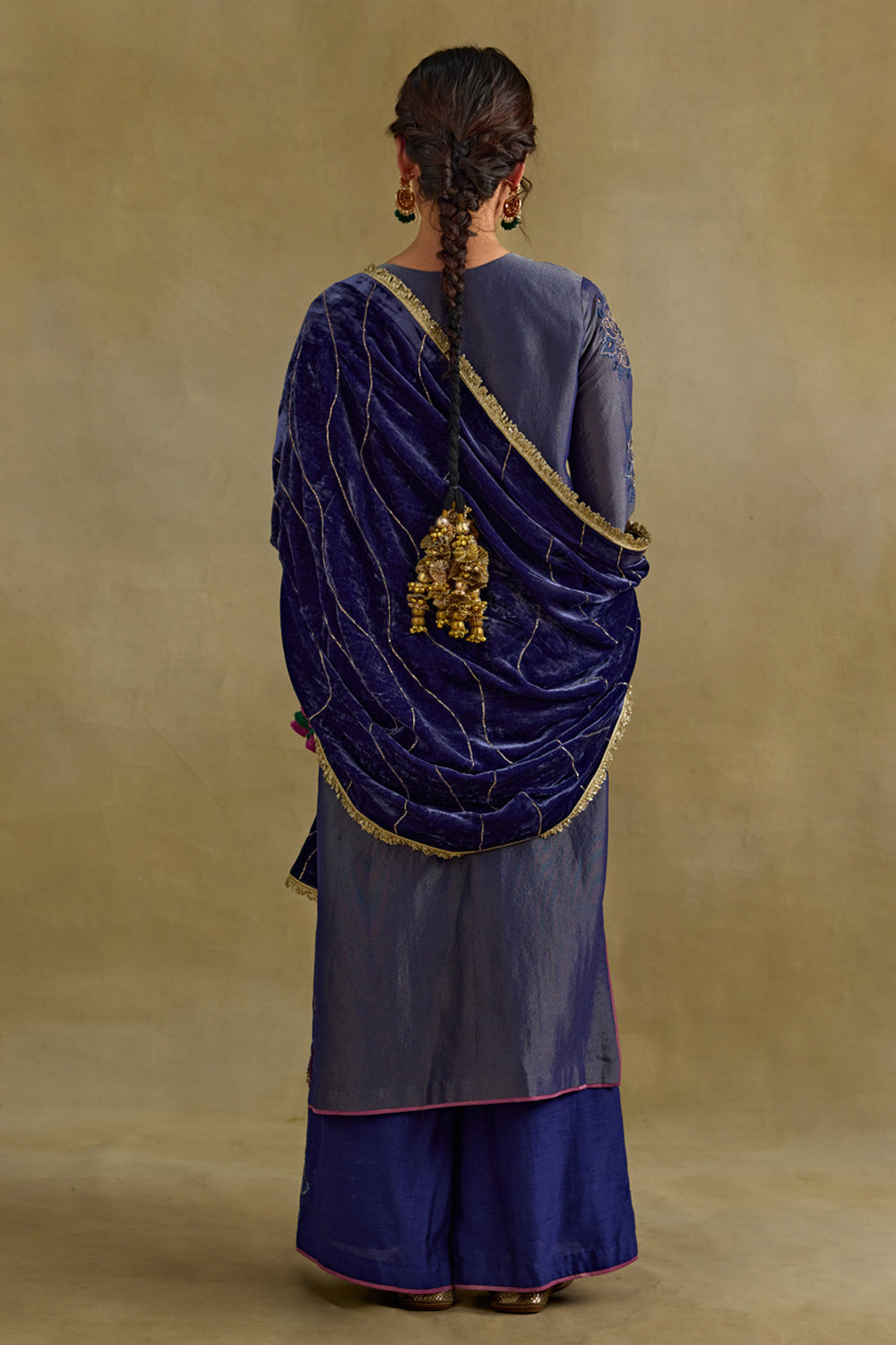 Anam Blue Kurta Set