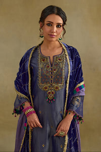 Anam Blue Kurta Set