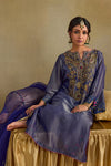 Amber Blue Phiran Style Kurta Set