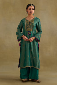 Anam Green Kurta Set