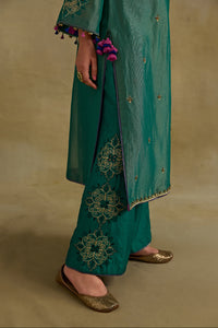 Anam Green Kurta Set