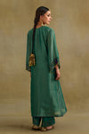 Amber Green Phiran Style Kurta Set