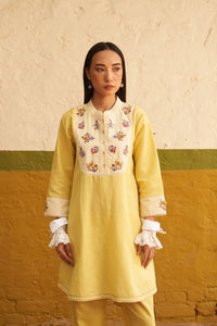 Marigold kurta set