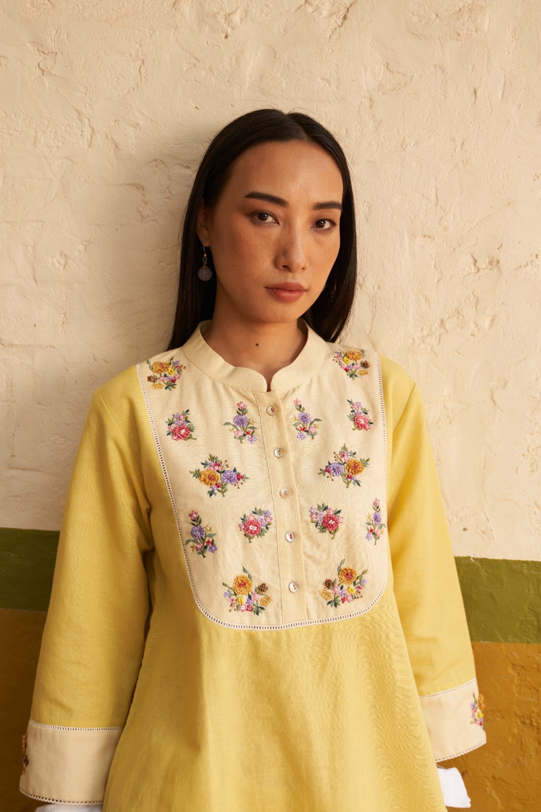 Marigold kurta set