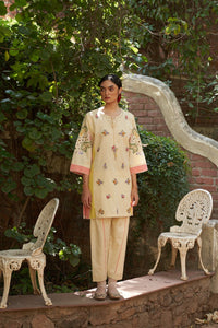 Zinnia kurta with salwar set