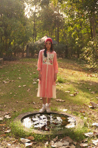 Jasmine embroidered dress