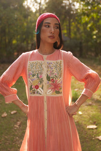 Jasmine embroidered dress