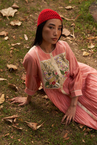 Jasmine embroidered dress