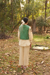 Gardenia embroidered jacket