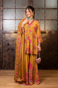 Khushnaz In Our Faarsi Gharara Set
